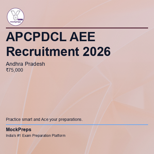 APCPDCL AEE Recruitment 2026 – 60 Posts | Apply Online