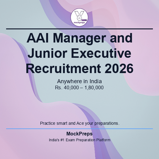 AAI Recruitment 2026 – 389 Manager & Junior Executive | Apply Now